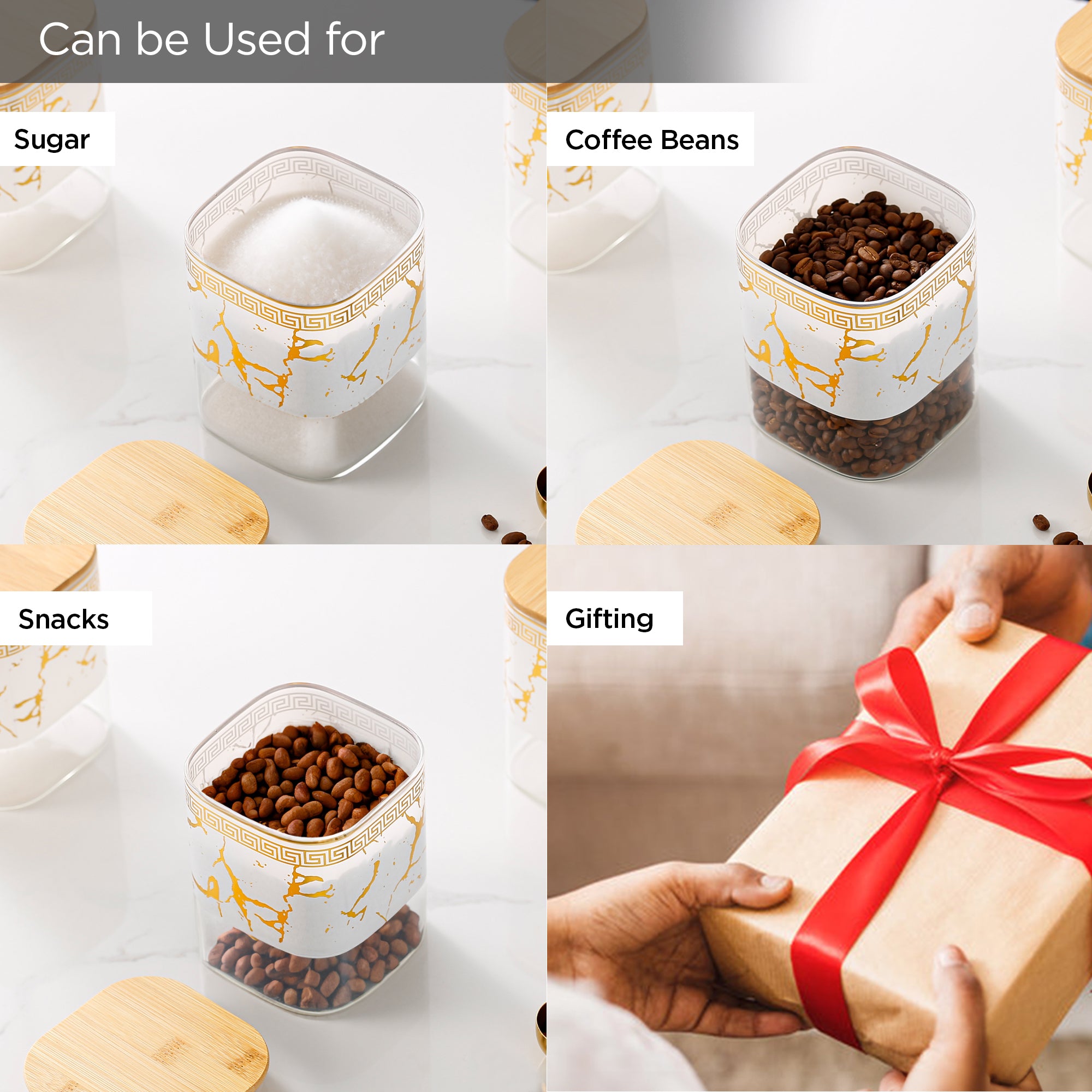 The Better Home UMAI Ceramic Storage - Airtight food containers