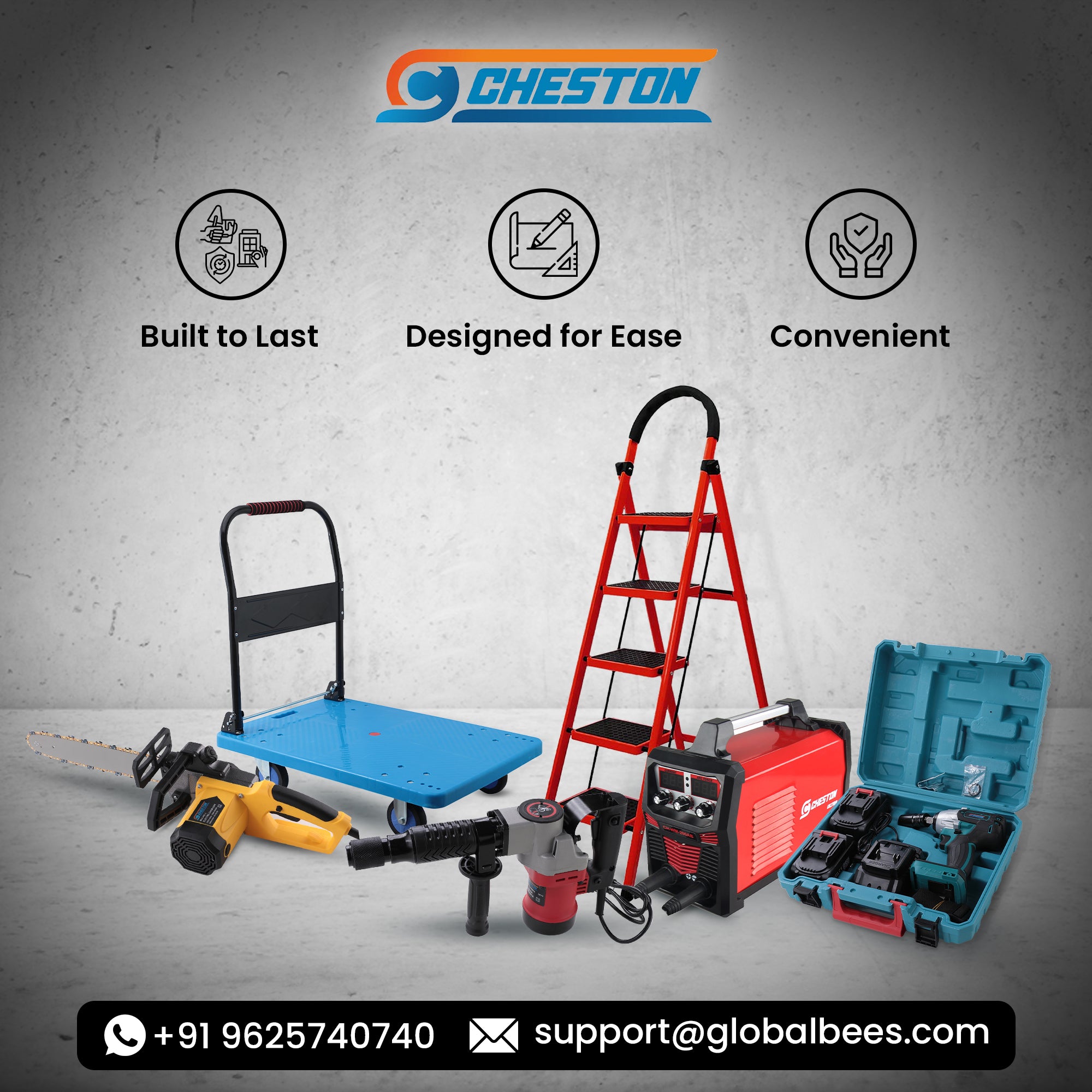 Cheston grinding wheels - perfect for home renovations