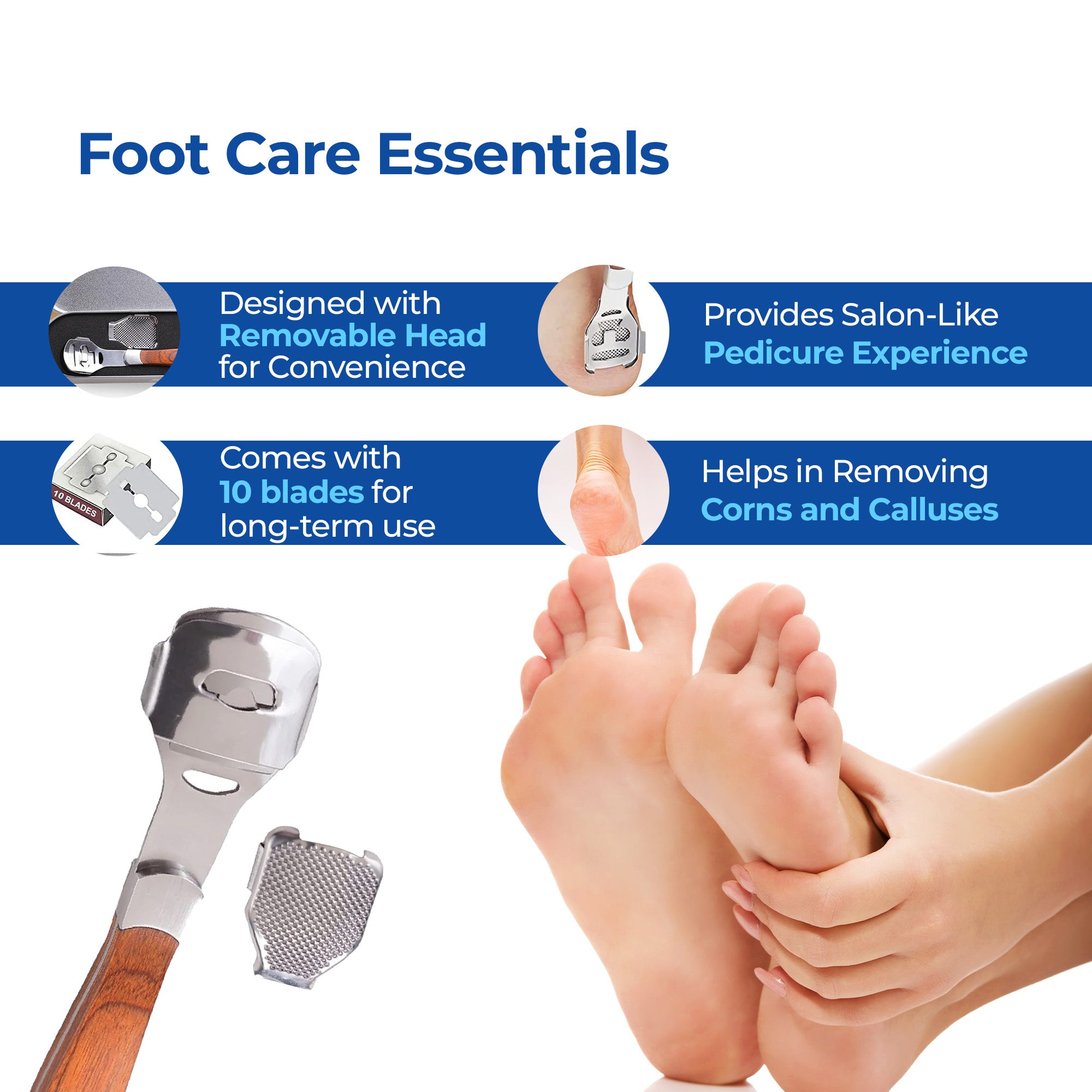 Dr Foot foot care combo - quick and effective foot treatment