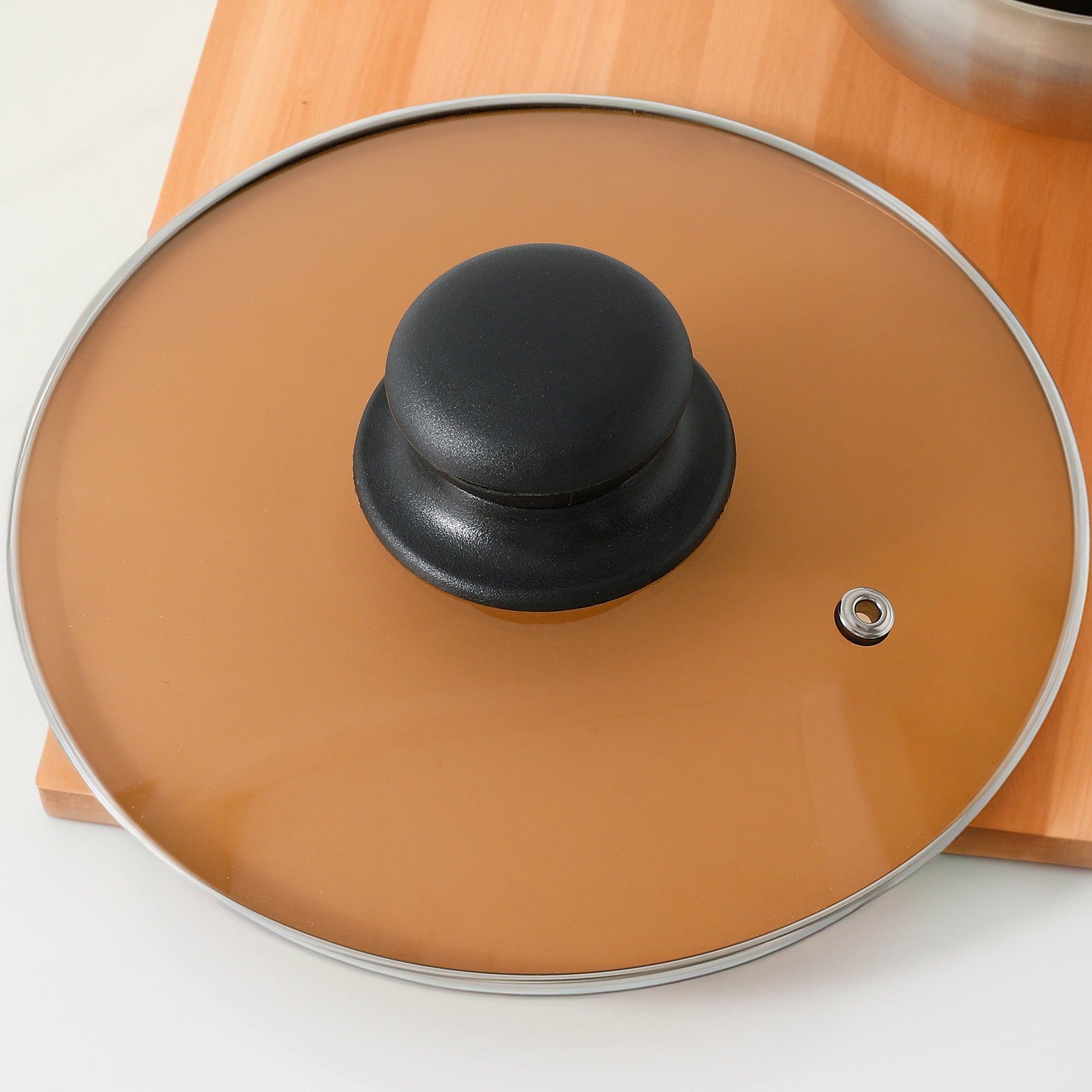 Better Home Glass Lid - Clear view of food