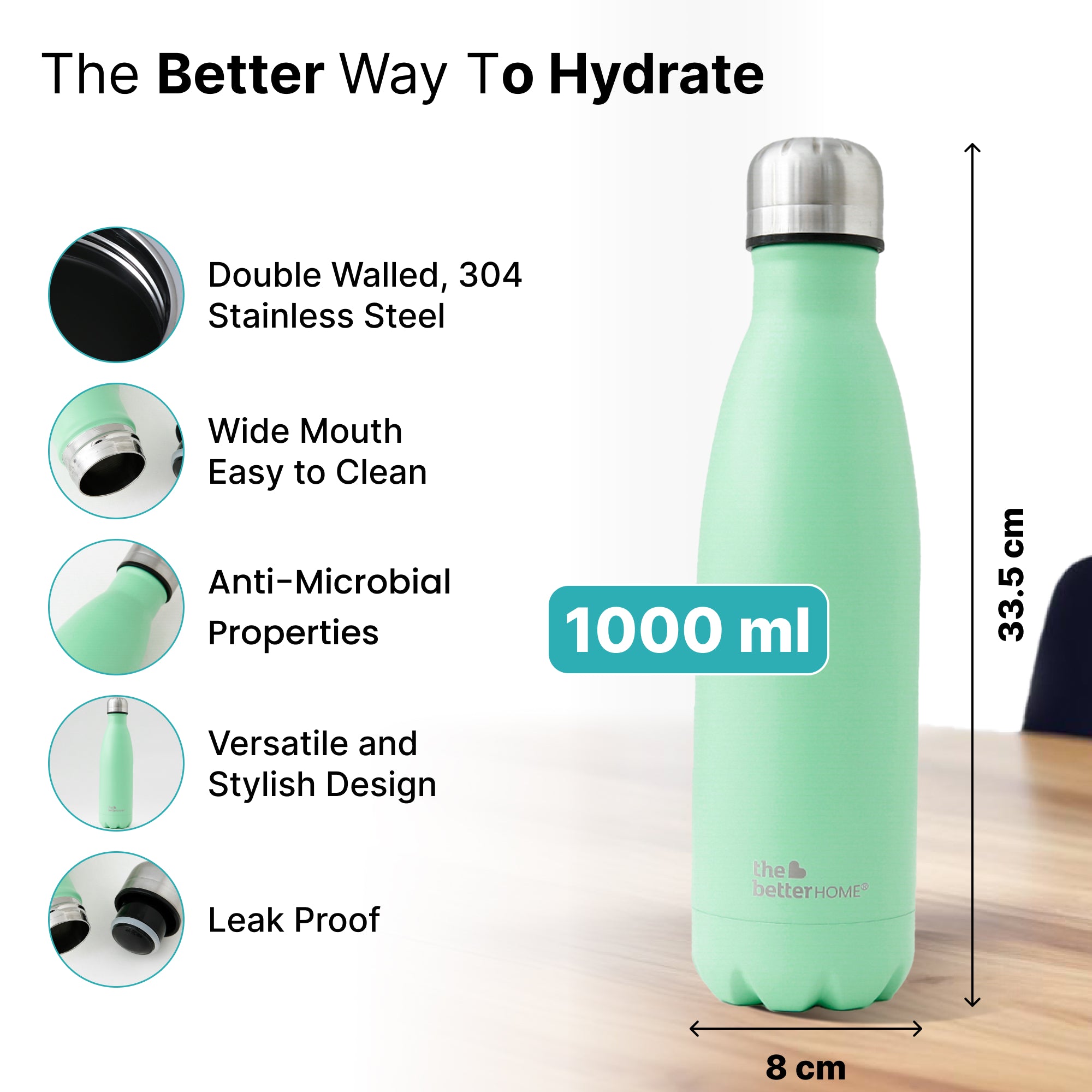 The Better Home Milo Bottle - Stylish outdoor