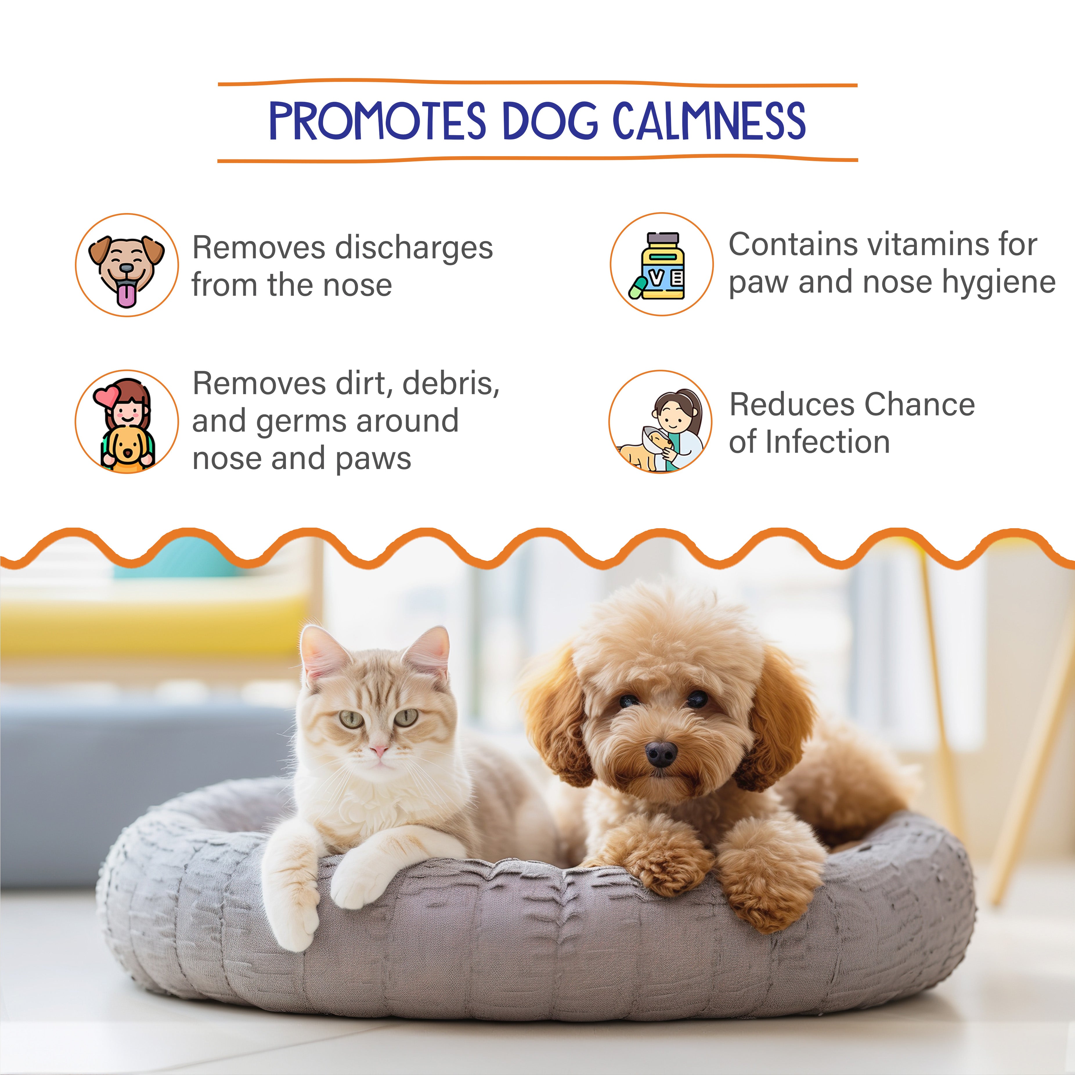 Petvit pet hygiene wipes - Essential for dog care