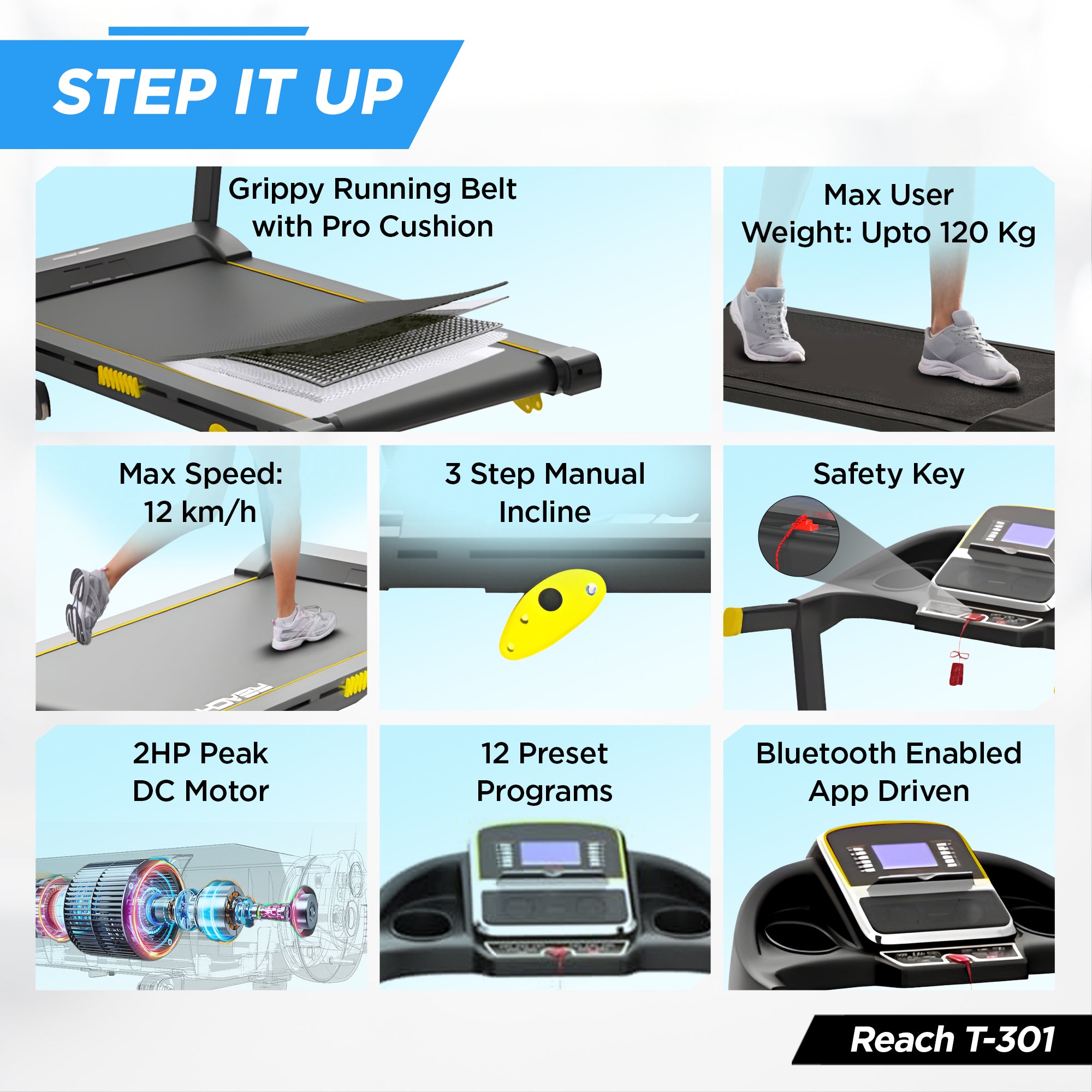 Adrenex treadmill - Bluetooth connectivity in action