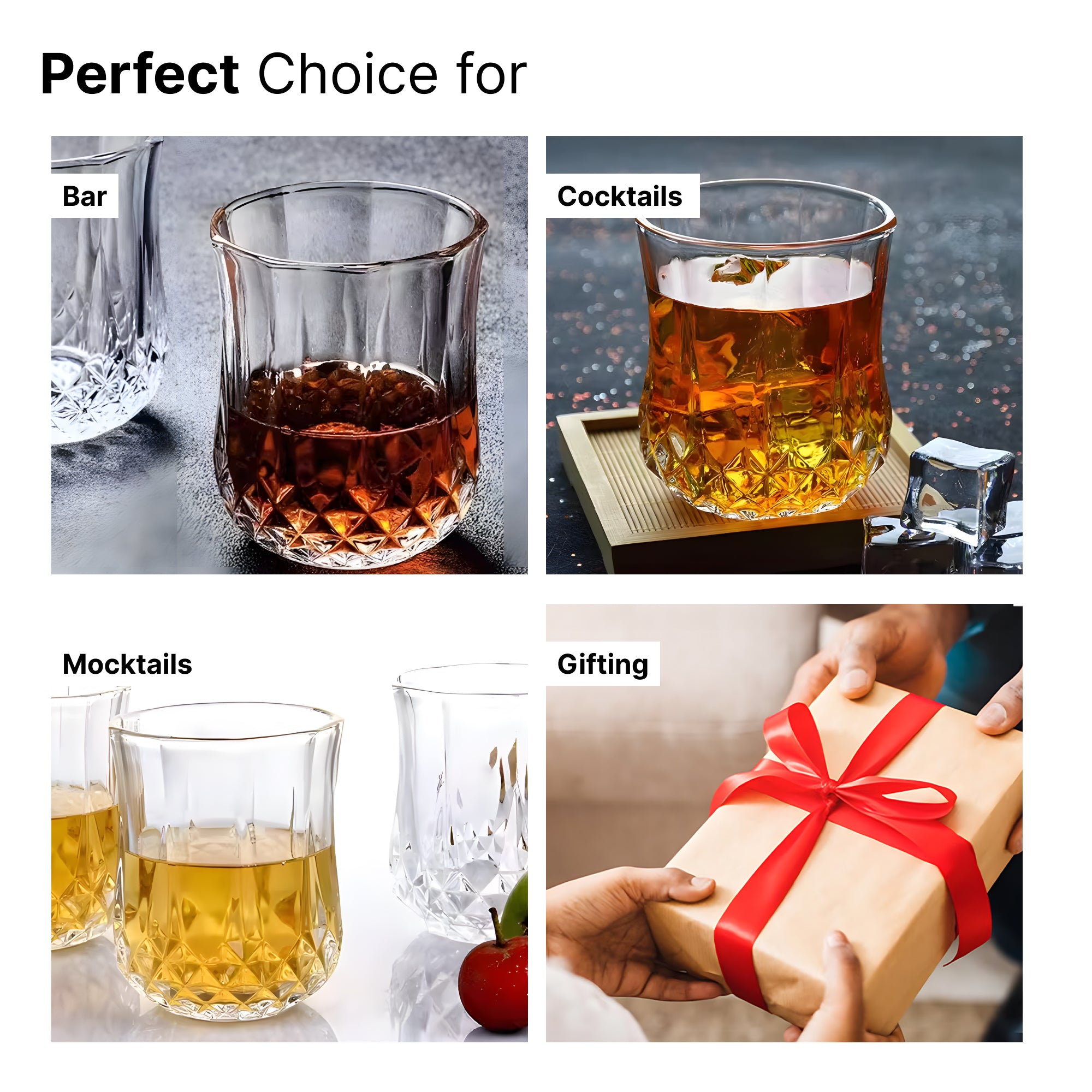 UMAI whiskey glasses - ideal for gifting