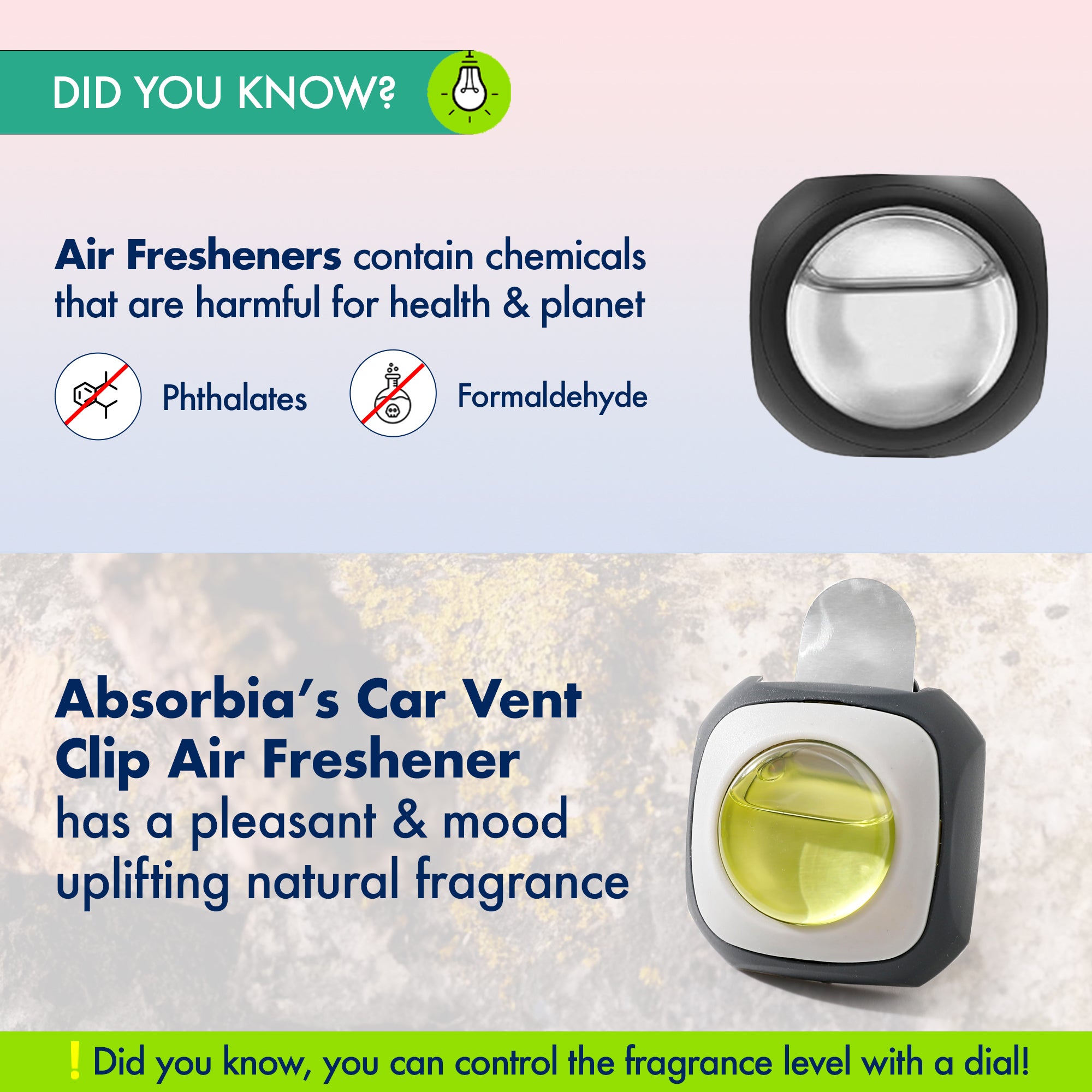 Absorbia air freshener pack - compact and effective solution