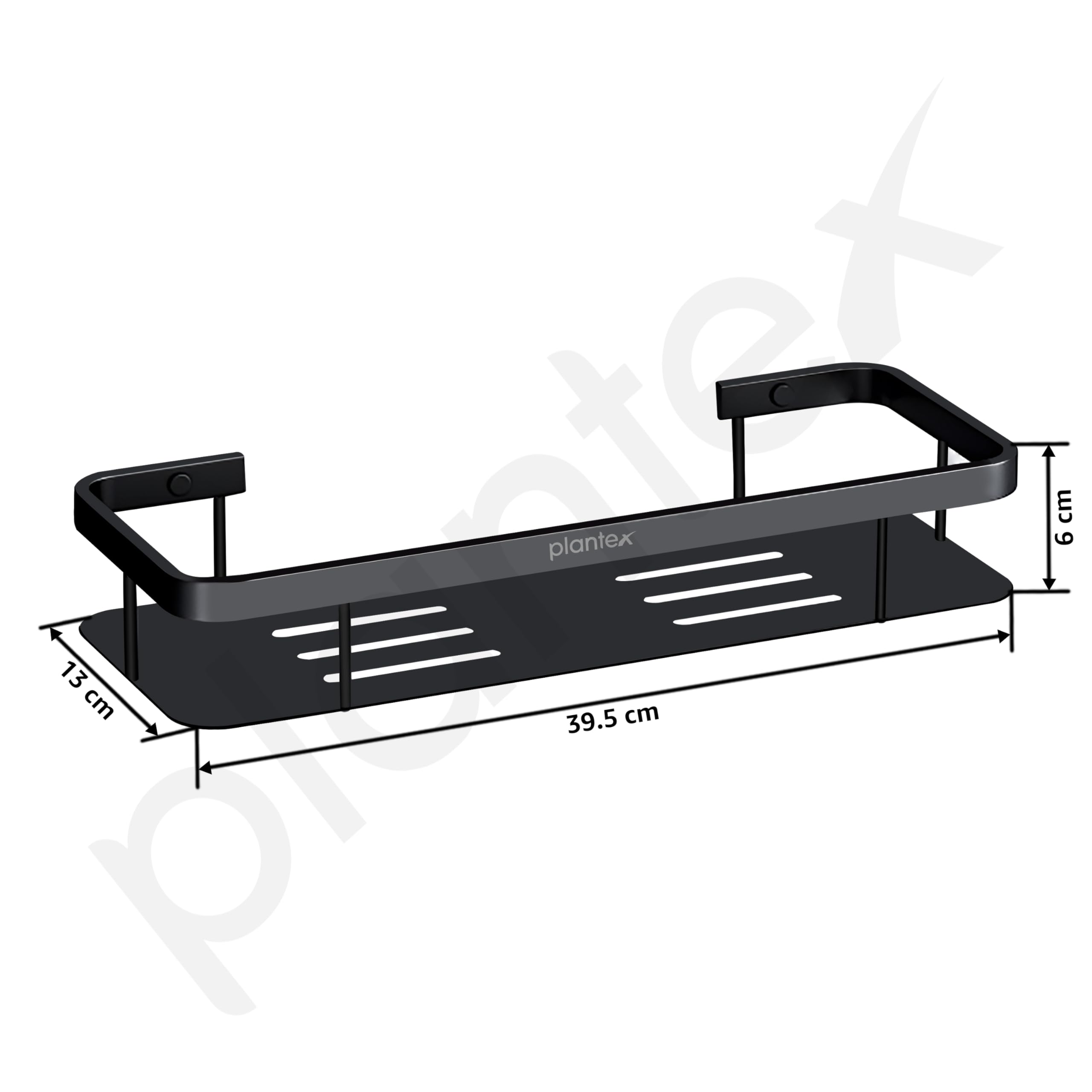 Plantex stainless steel bathroom shelf - efficient space saver