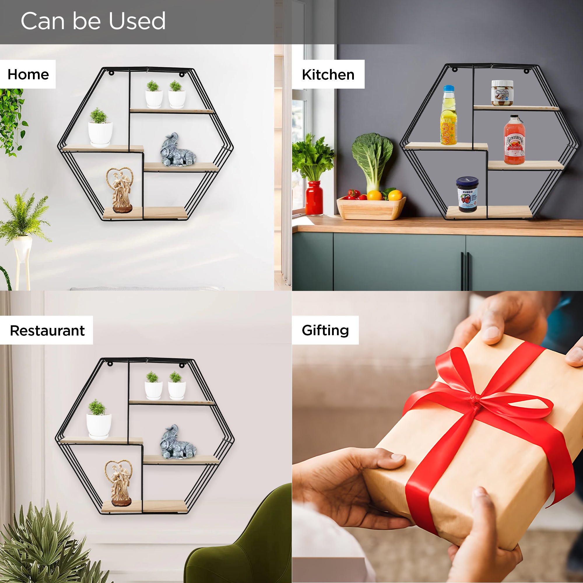 UMAI wall shelf - hallway accent