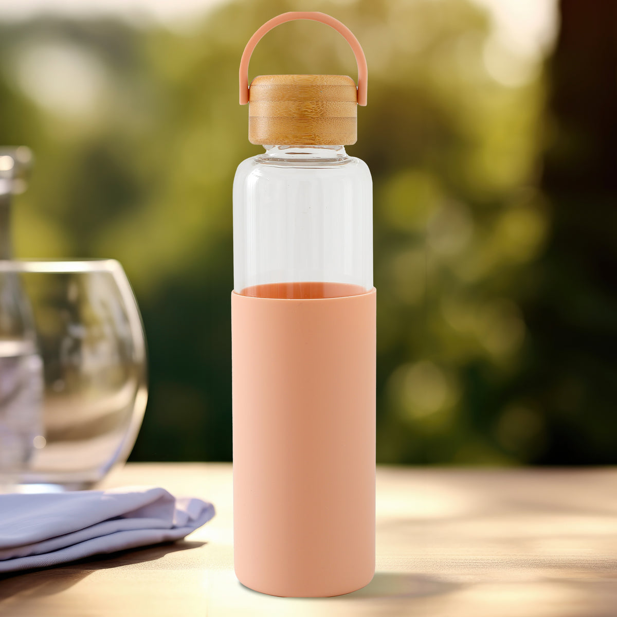 UMAI borosilicate water bottle - comfortable grip for kids