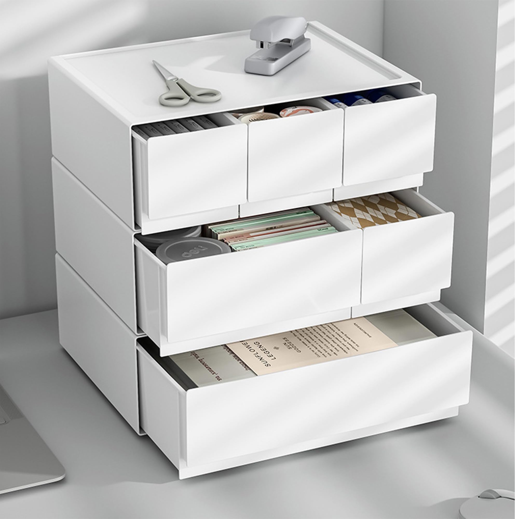 Kuber 3-Drawer Organizer - Perfect for Craft Supplies