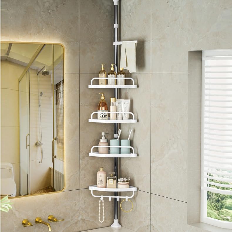 Kuber Industries adjustable shelf - perfect for home or guest bathrooms