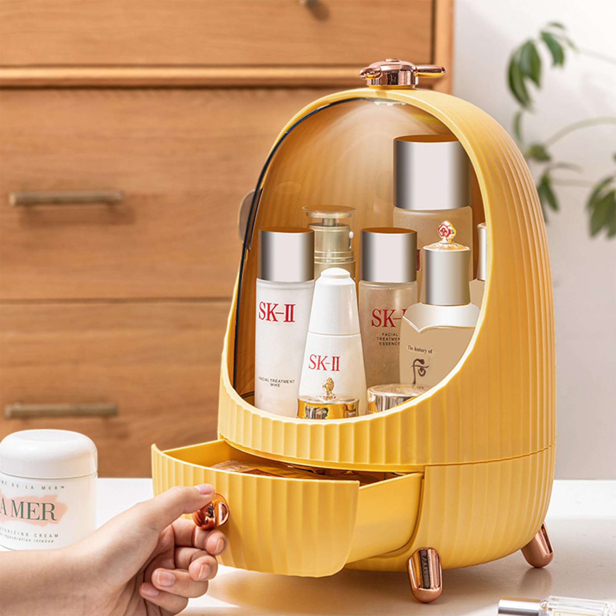 Kuber Industries cosmetic organizer - modern design for beauty supplies