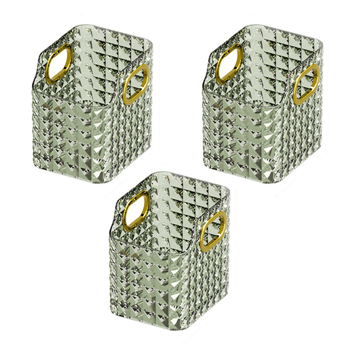 Kuber Industries dark green organizer - stylish beauty storage