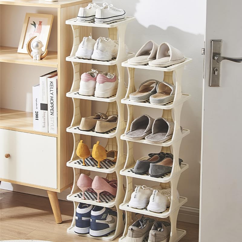 Kuber Industries 6-layer shoe rack - Multifunctional storage