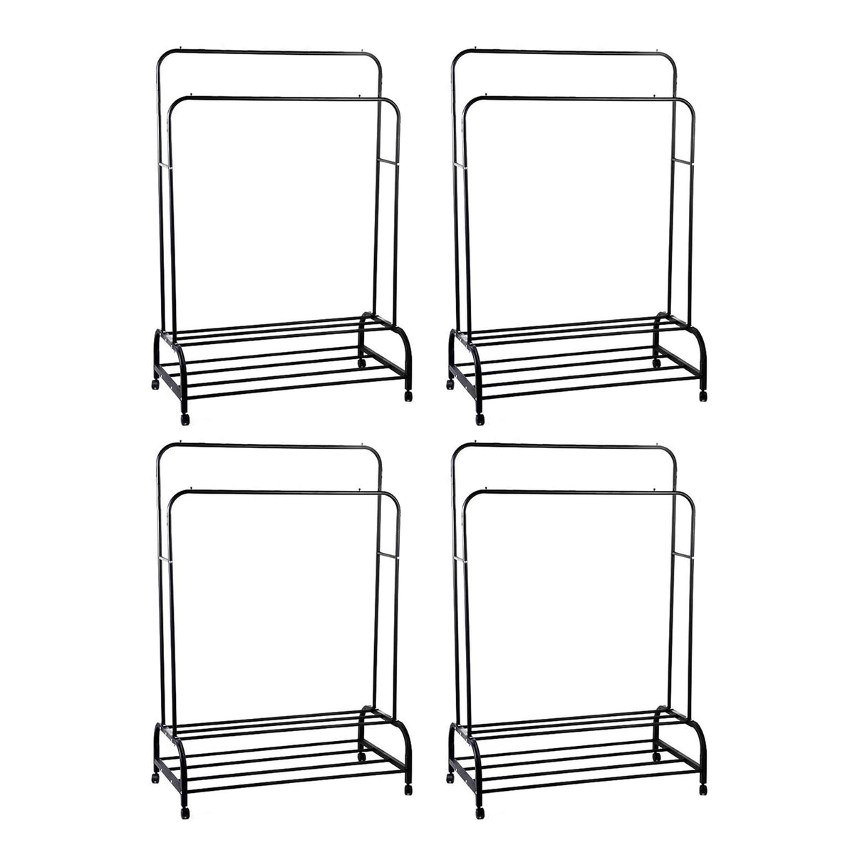Kuber Industries stainless steel clothes rack - sturdy and stylish storage
