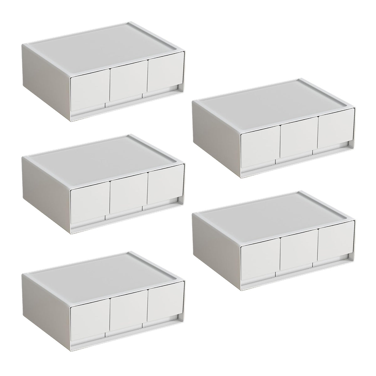 Kuber Industries stackable drawer unit - versatile storage