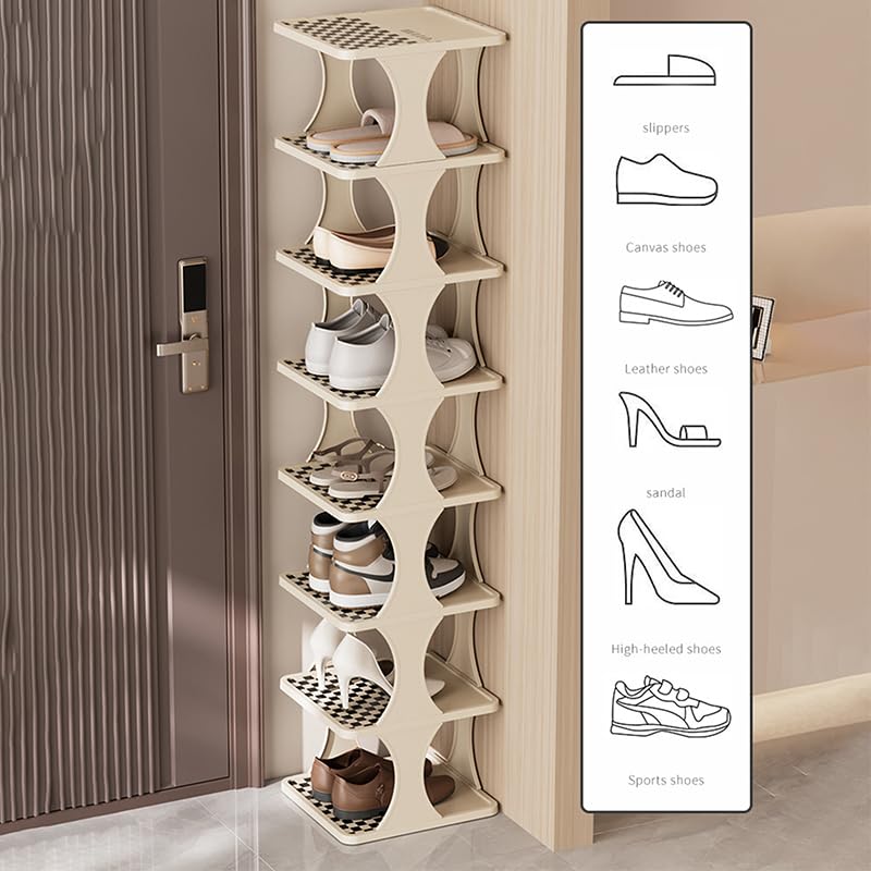 Kuber Portable Shoe Organizer - Ideal for Home Entrance