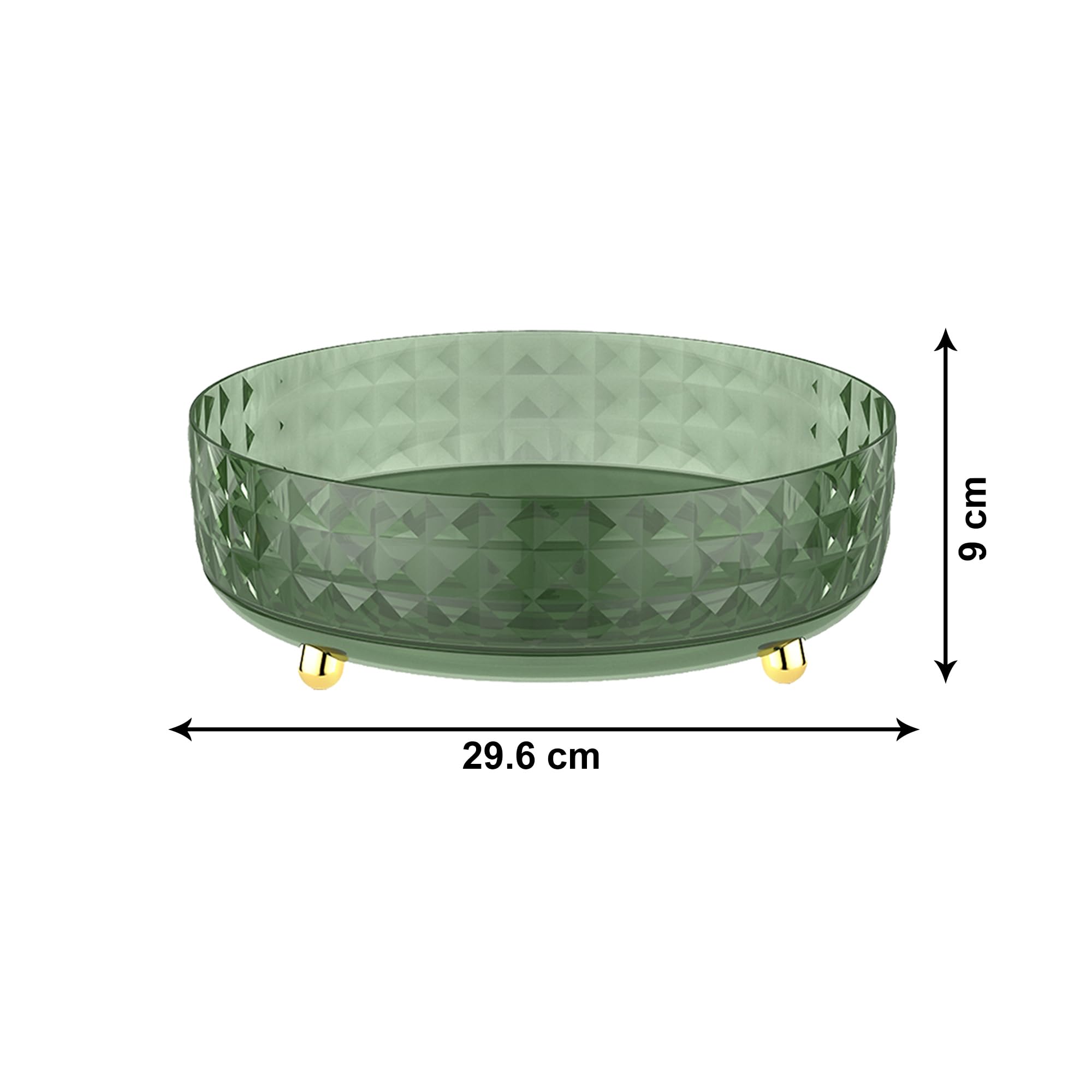 Kuber Industries 360 rotation tray - easy access kitchenware
