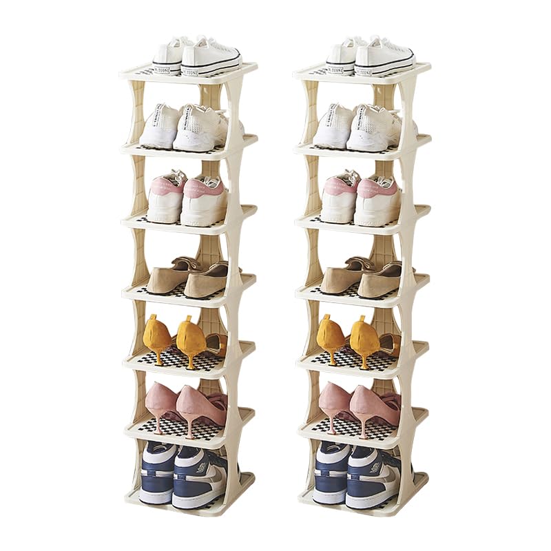 Kuber Industries 7-layer shoe organizer - elegant entrance solution