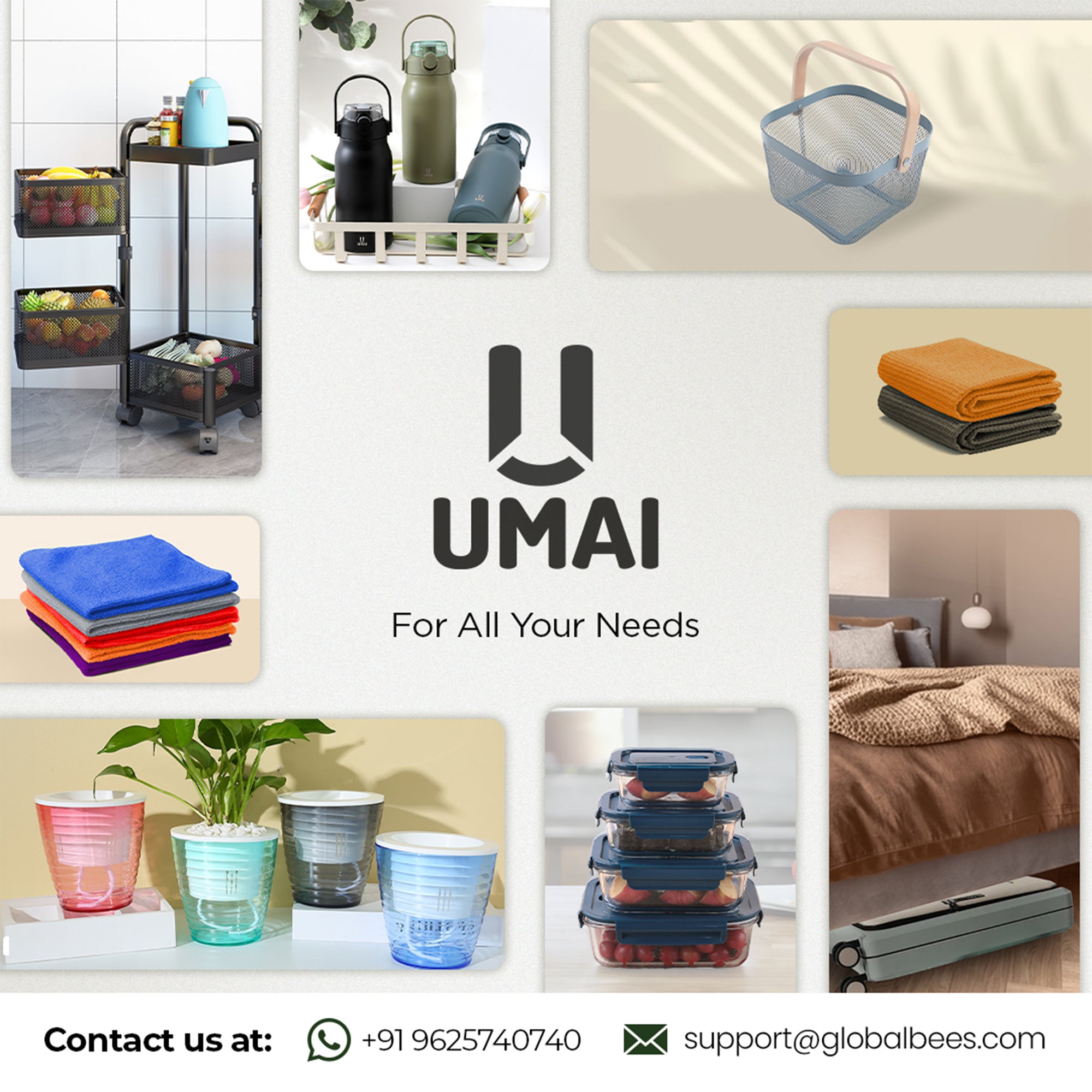 UMAI ceramic soap dispenser - stylish bathroom upgrade