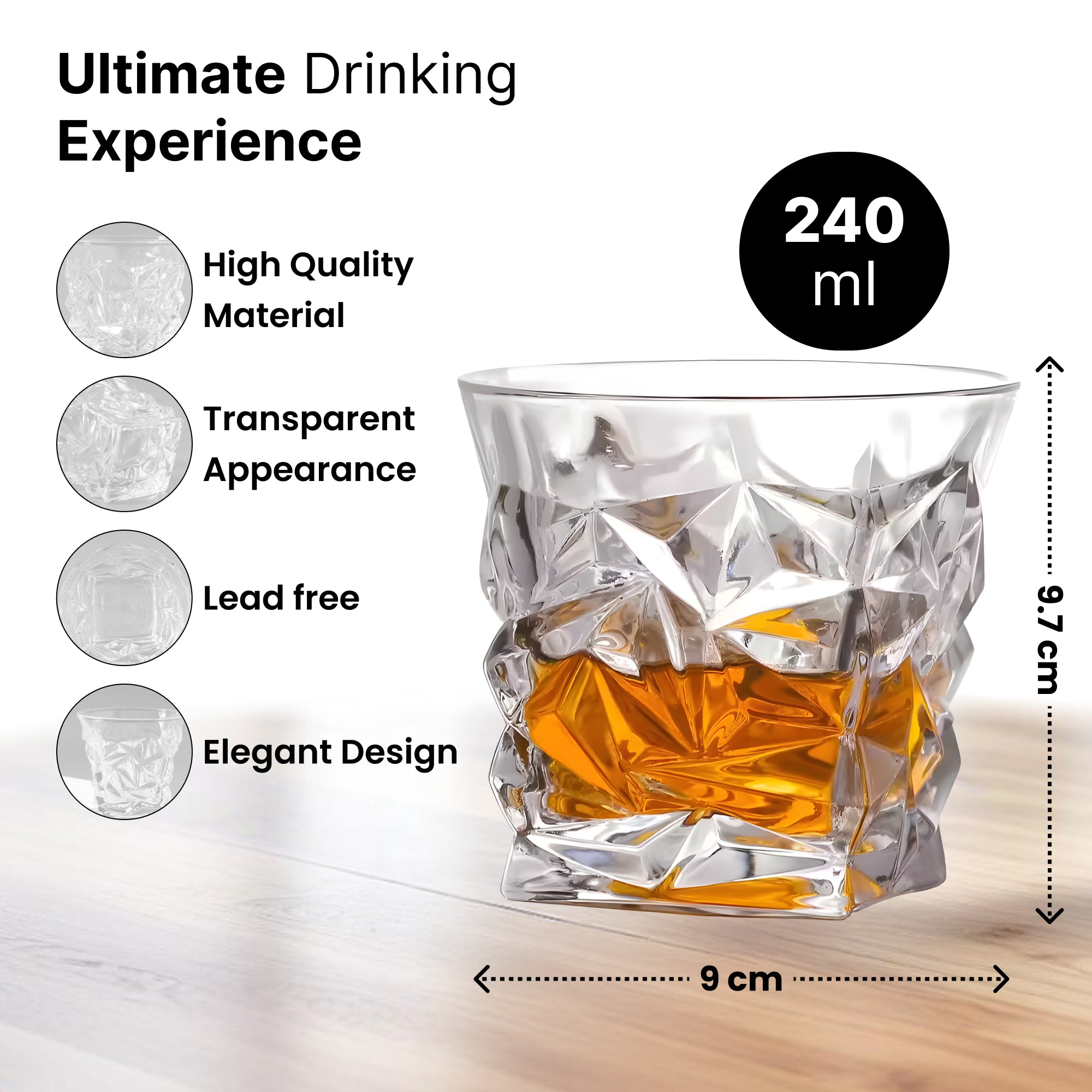 The Better Home whiskey glass - gift for whiskey lovers