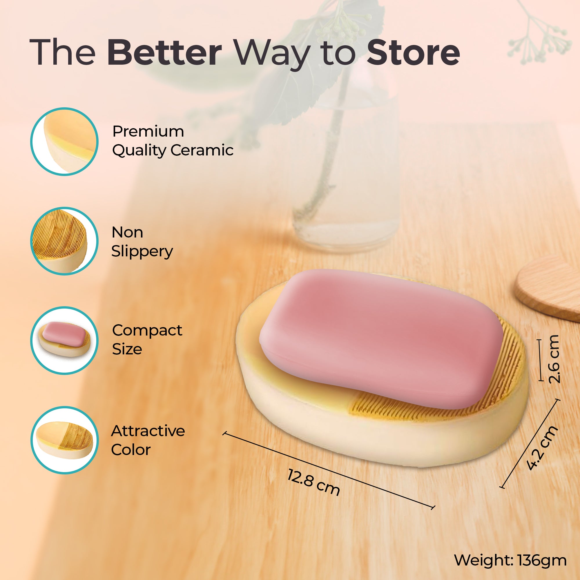Usha Shriram Soap Dispenser - Durable and long-lasting design