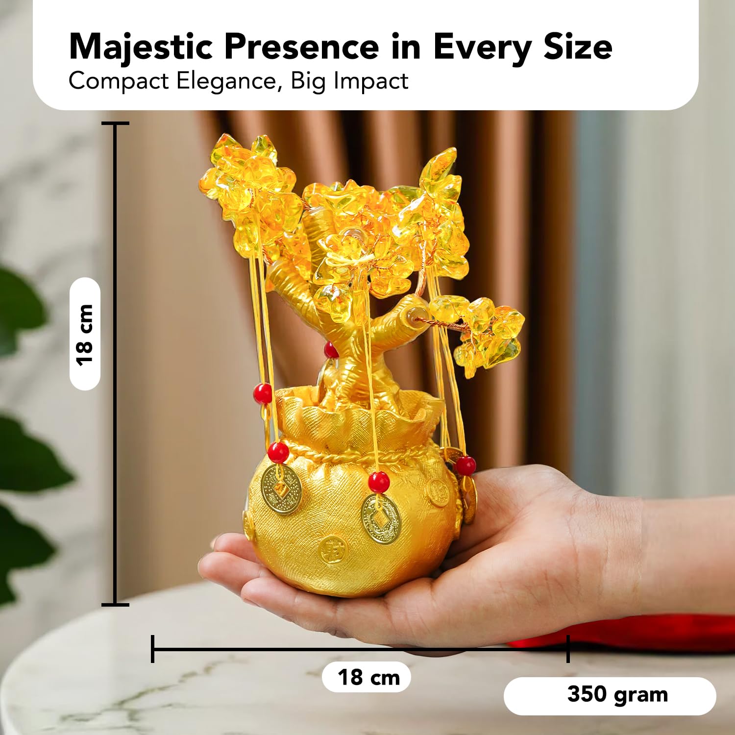 Ekhasa Citrine Tree - Feng Shui home decor