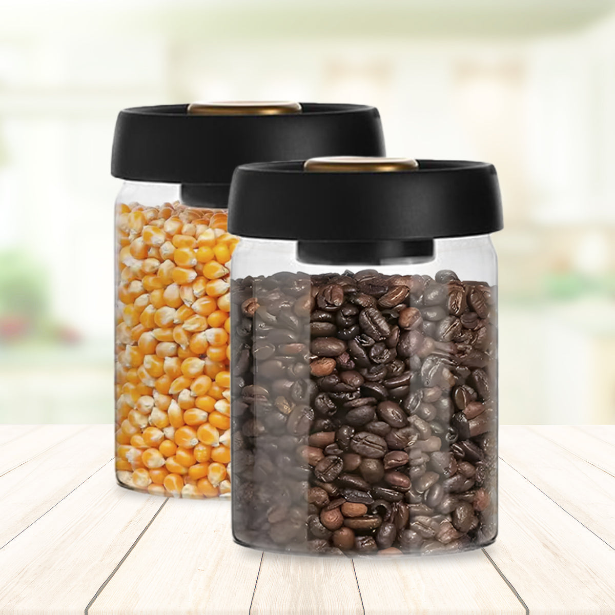 The Better Home Borosilicate Glass Jar - Stylish Kitchen Organization