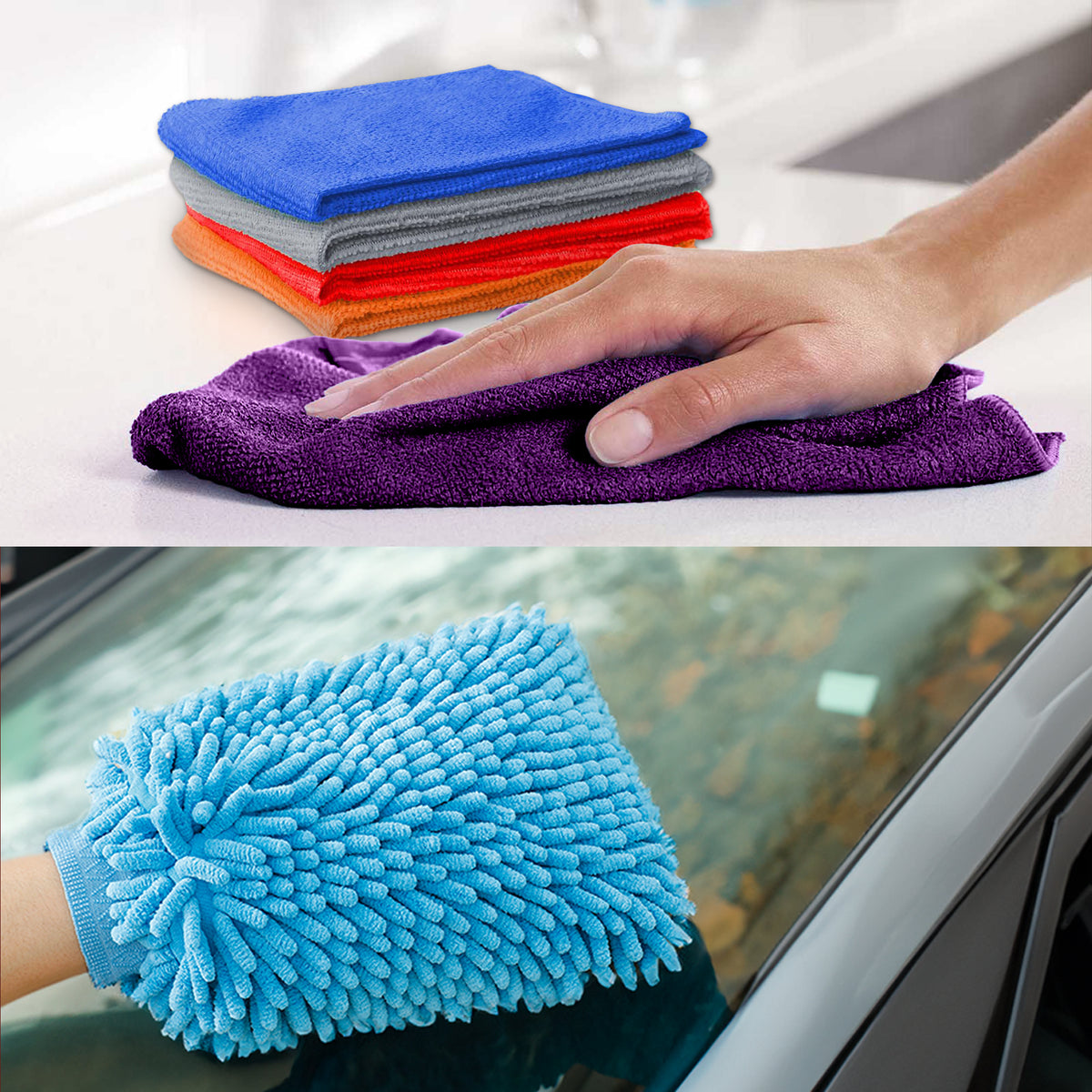 UMAI cleaning cloth pack - versatile household use