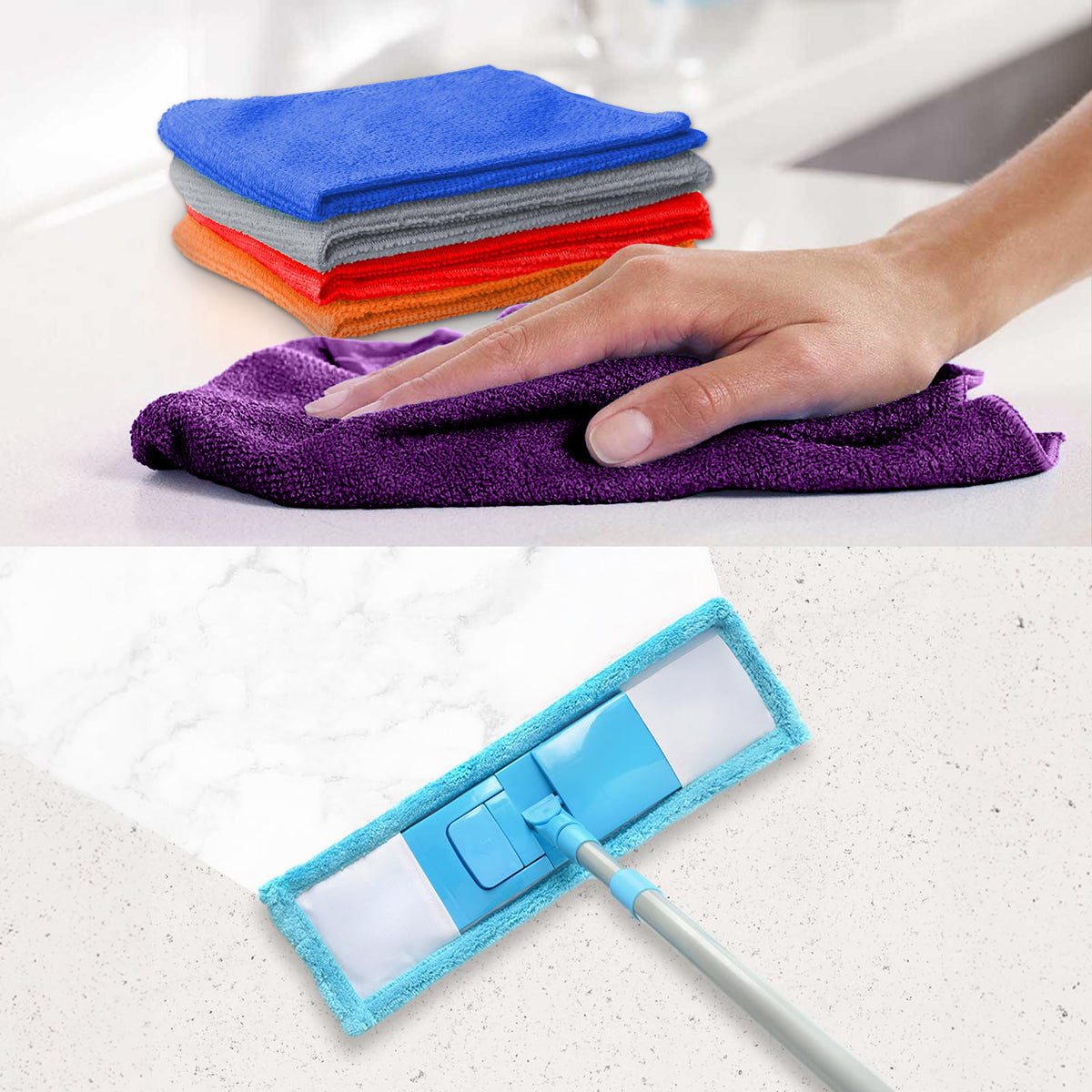 UMAI mop set - Ergonomic design for comfortable handling
