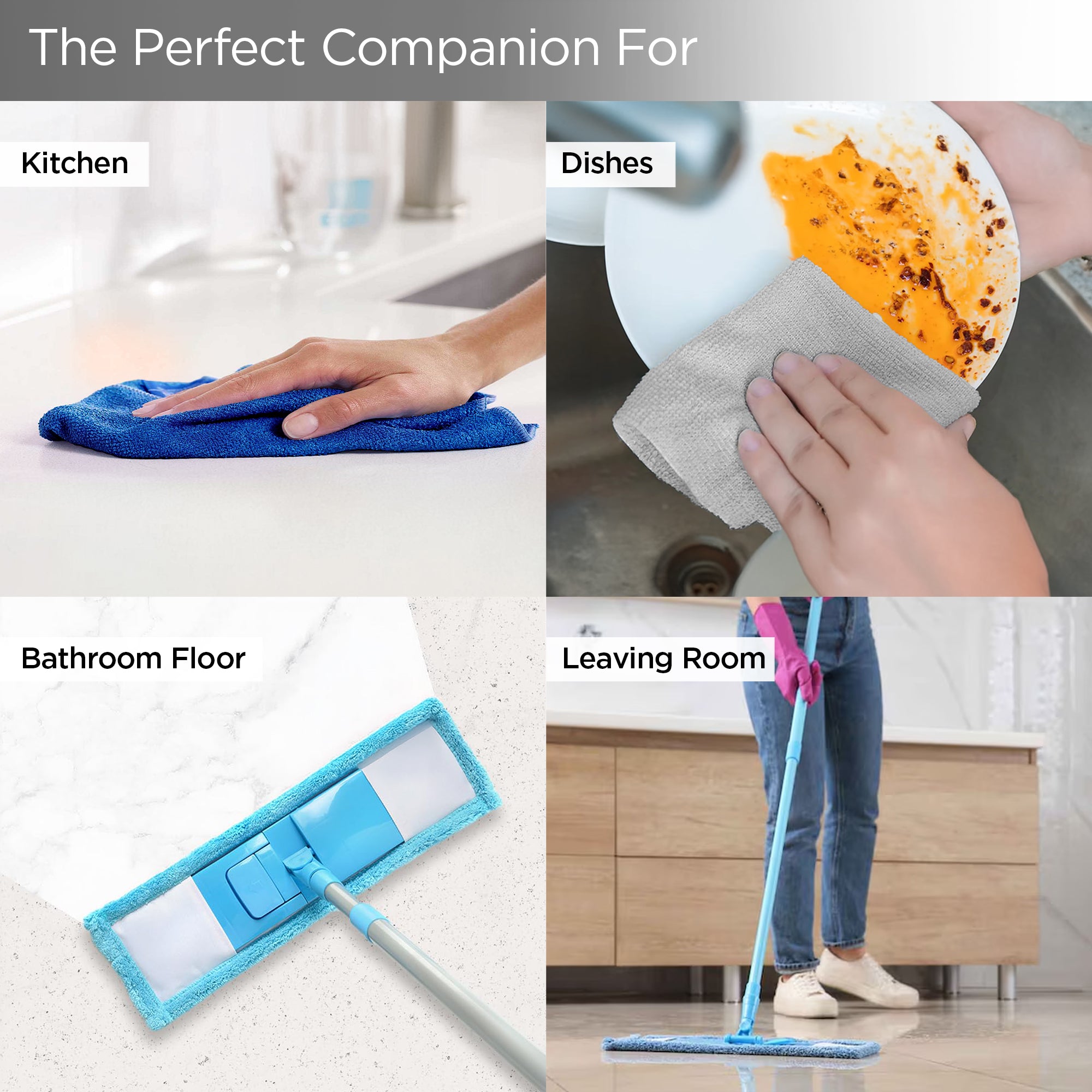 UMAI microfiber cleaning cloth - Ideal for dusting furniture