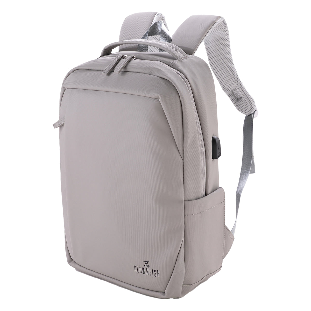 Clownfish Grey Travel Backpack - Modern style for professionals