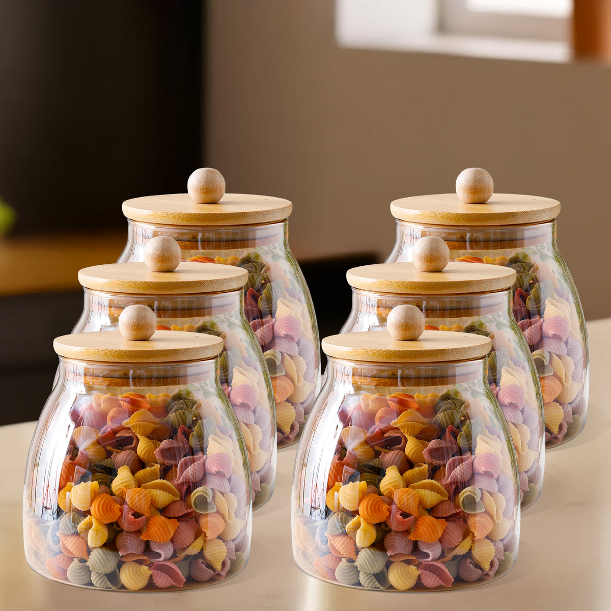 The Better Home amber jar - stylish spice storage