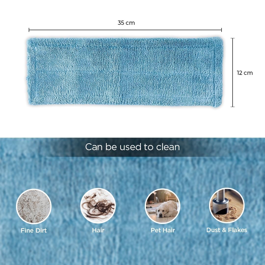 Kuber Microfiber Mop Refill Pad - cleaning home floors