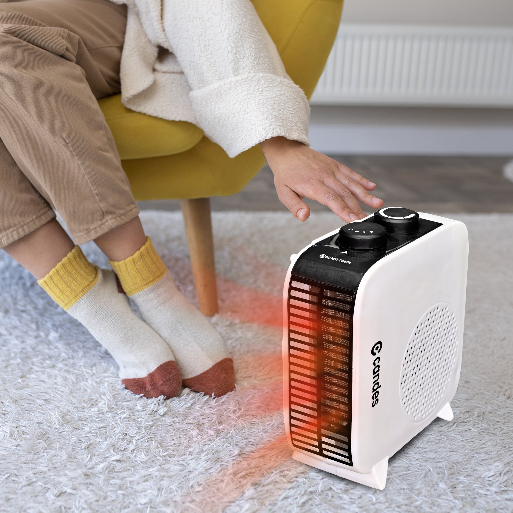 Candes heater - Efficient heating in office