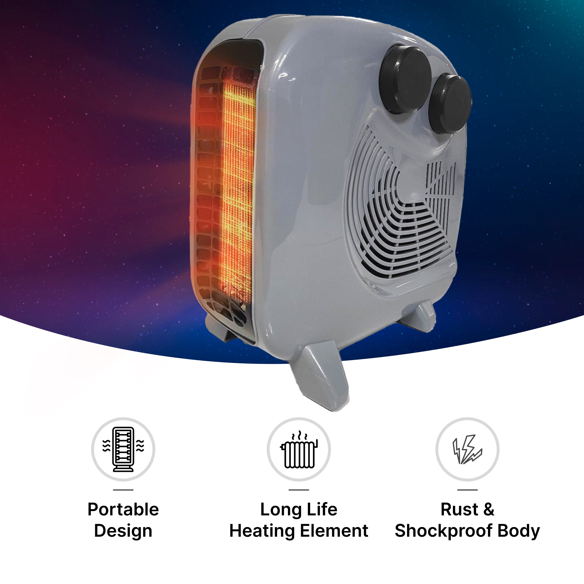 Candes mini heater - Efficient heating for cabin