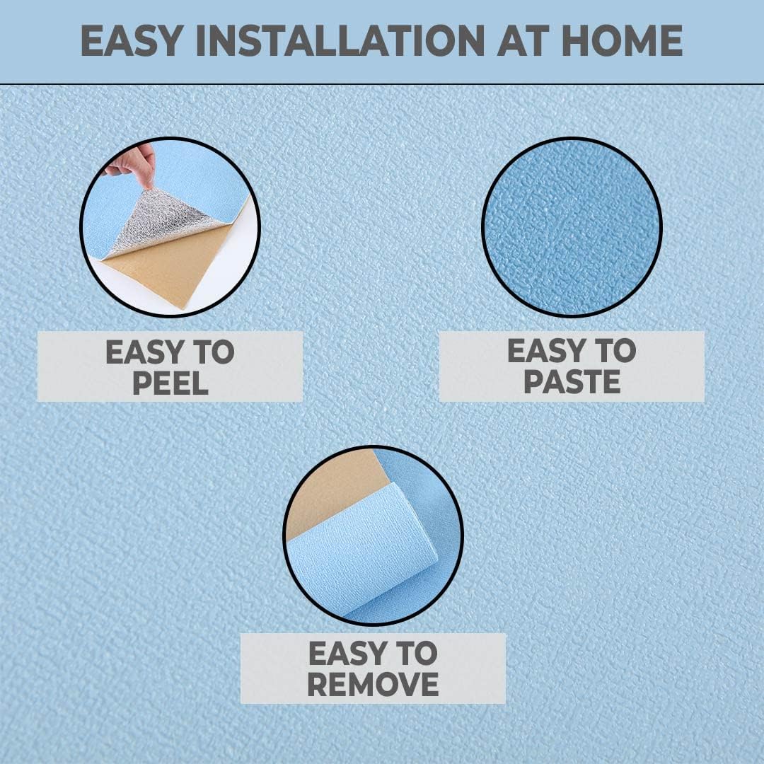 Kuber Industries self-adhesive wallpaper - easy DIY application
