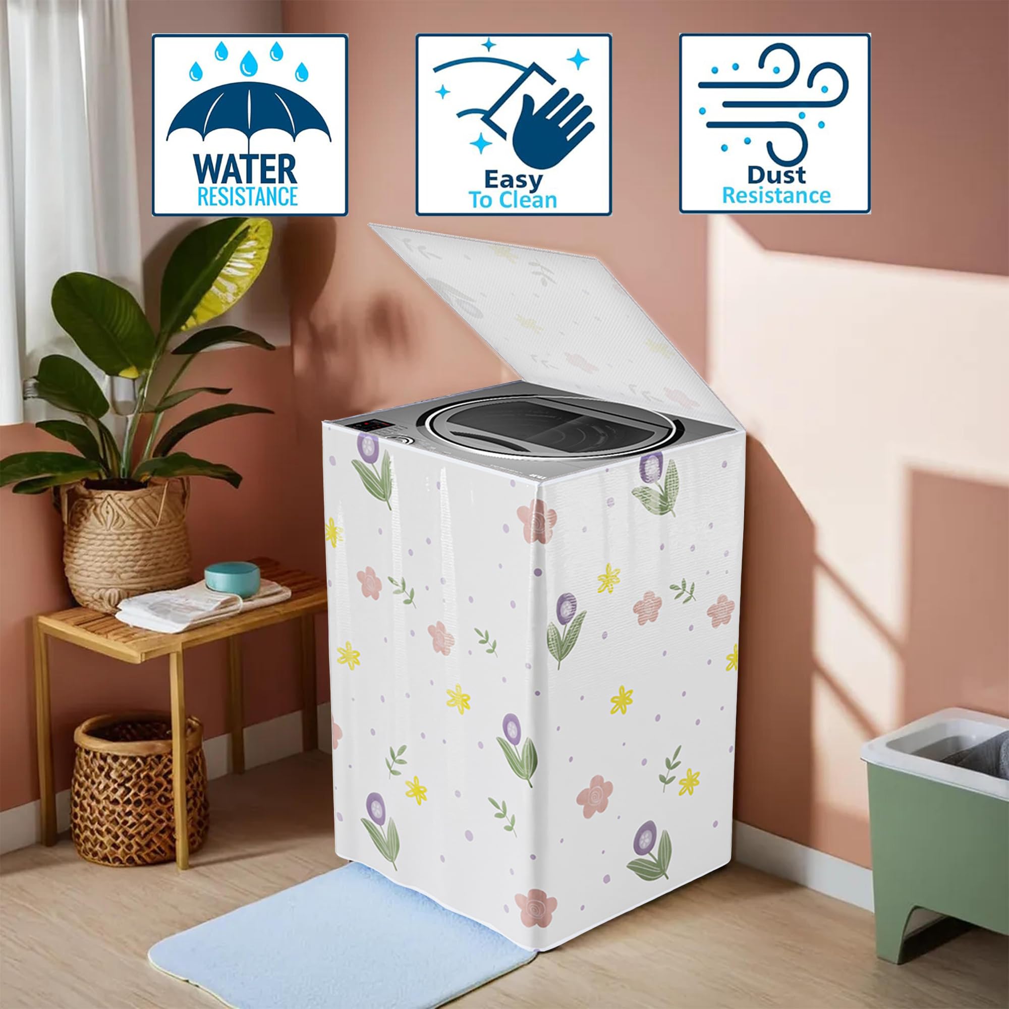 Kuber Industries washing machine cover - Laundry protection solution