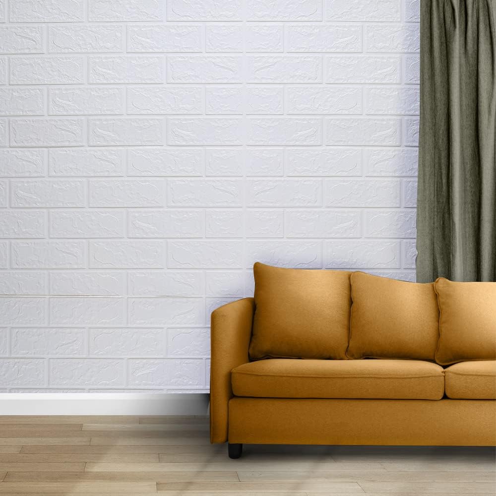 Kuber Industries soft PE foam wallpaper - Modern aesthetic