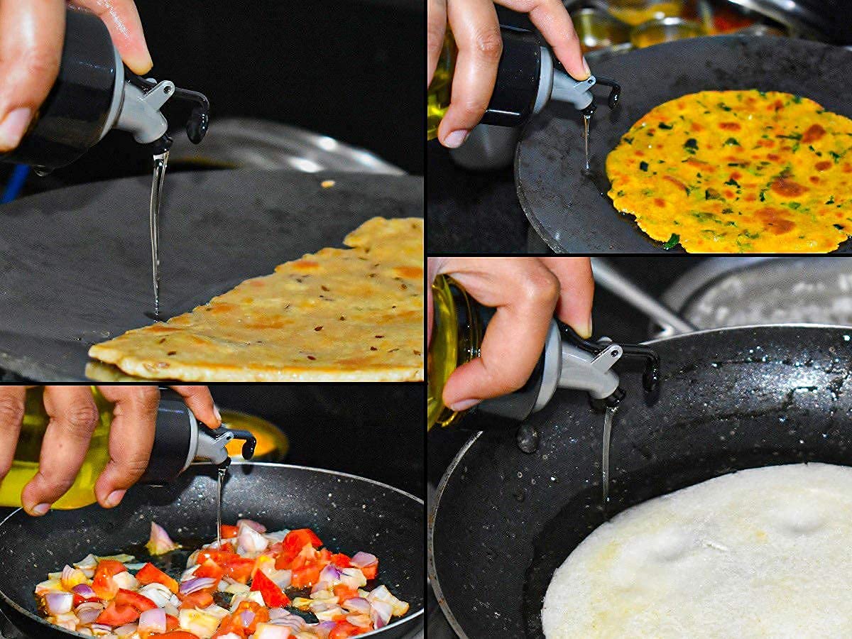 Kuber Industries unbreakable oil dispenser - Outdoor cooking