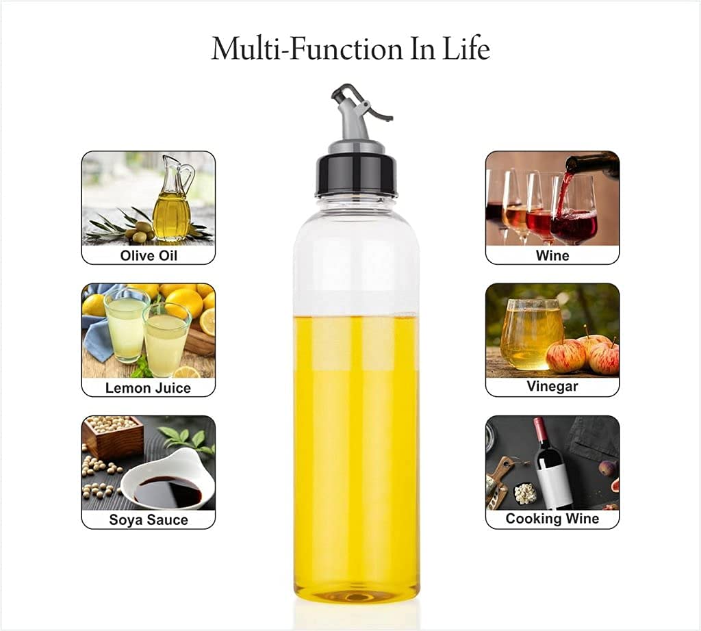 Kuber Industries transparent oil bottle - Easy pouring