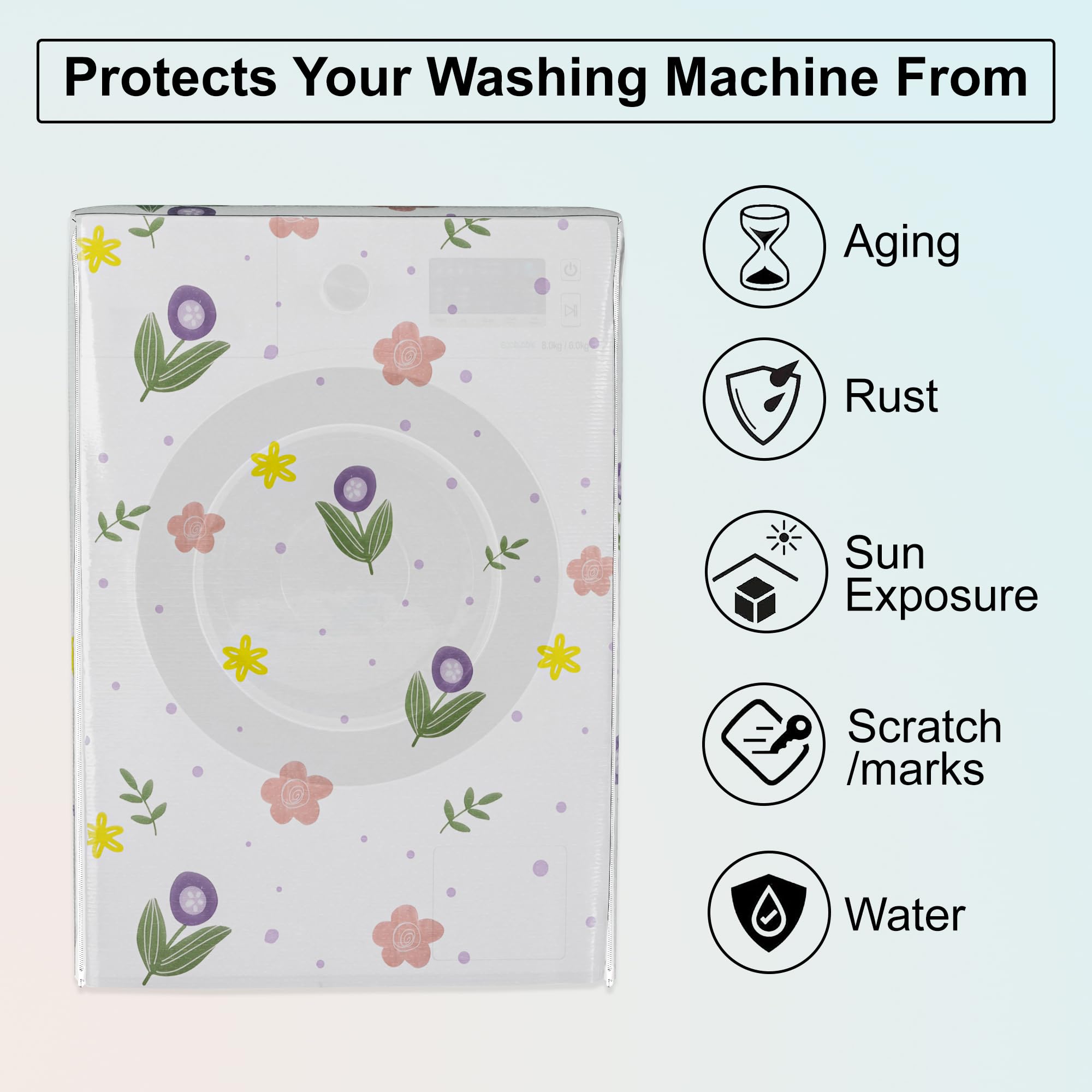 Kuber Industries washing machine cover - Waterproof design