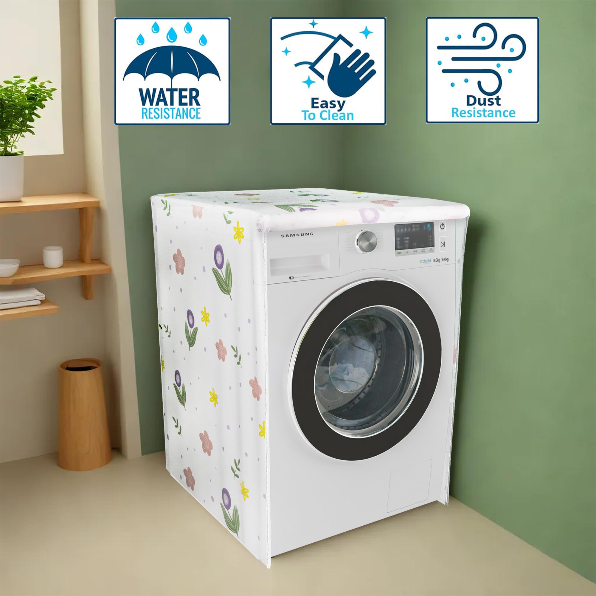 Kuber Industries washing machine cover - Laundry room protection