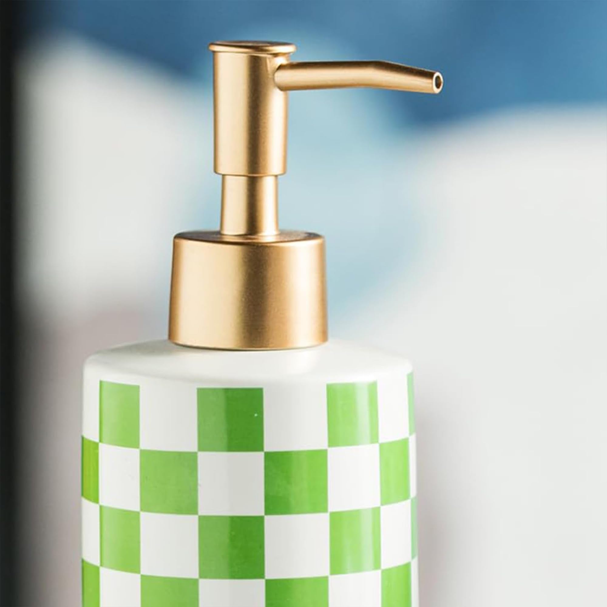 Kuber Ceramic Liquid Soap Dispenser - Kitchen use