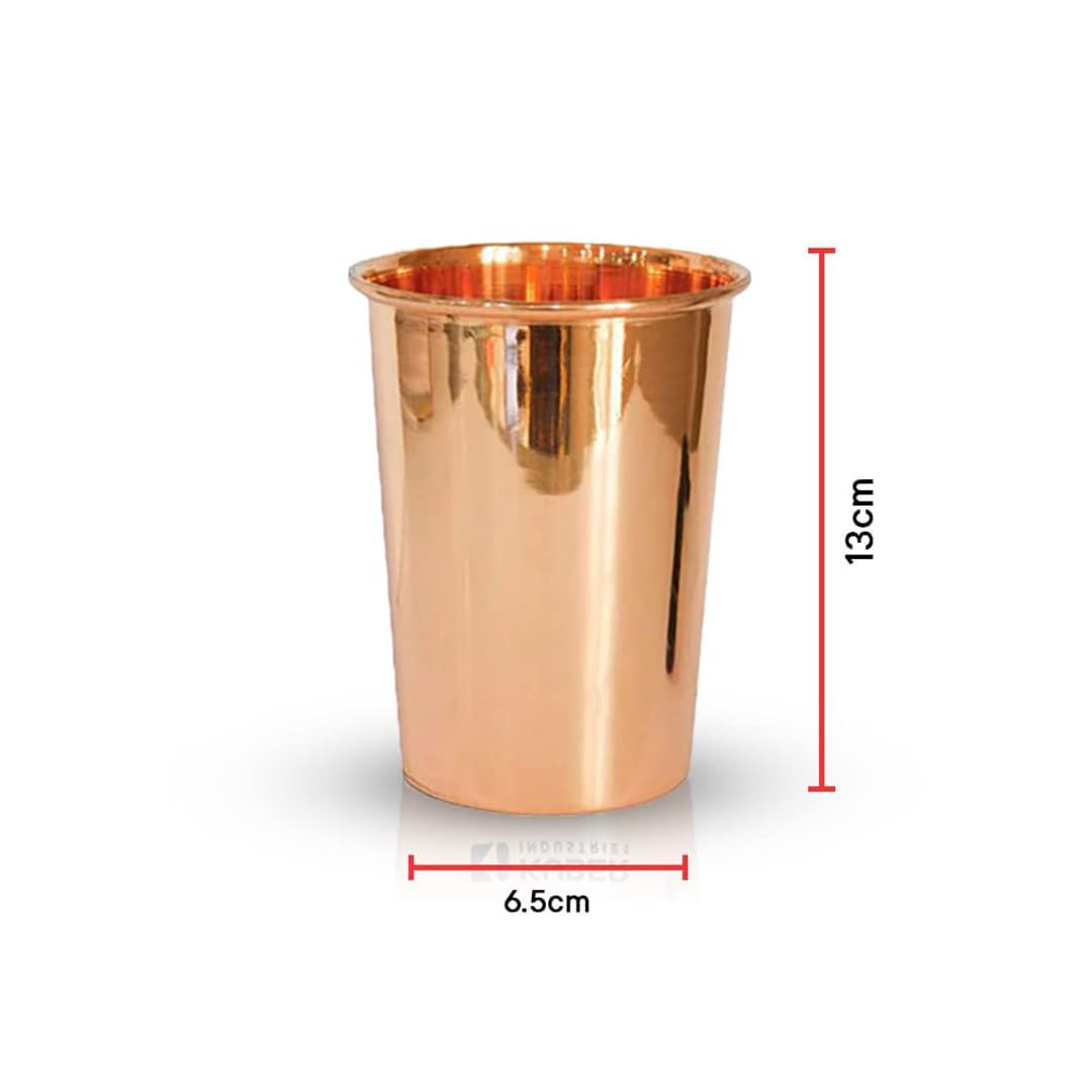 Kuber Industries Copper Tumblers - Office Use