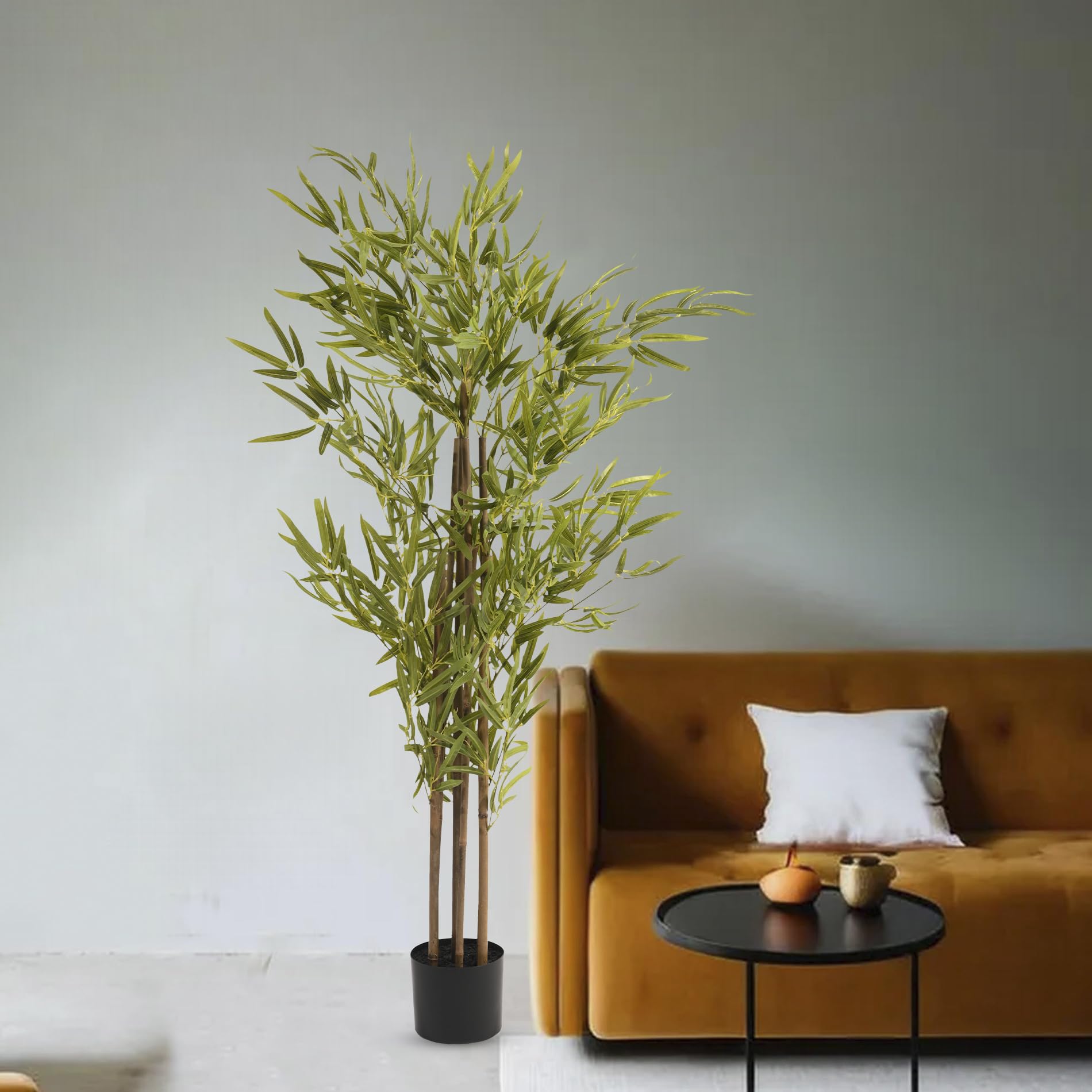 Kuber Industries Banana Leaf Plant - Living room greenery