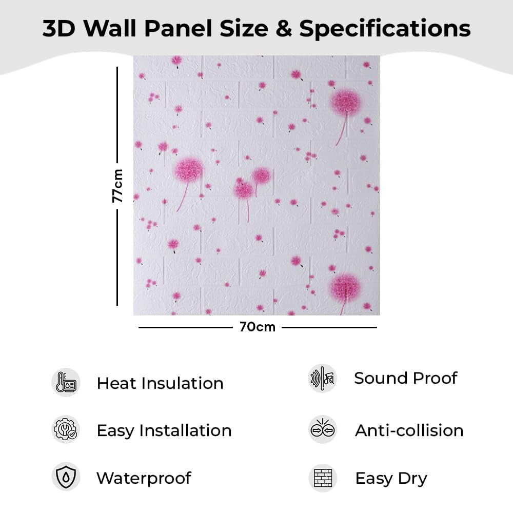 Kuber Foam Brick Wallpaper - Office interior design
