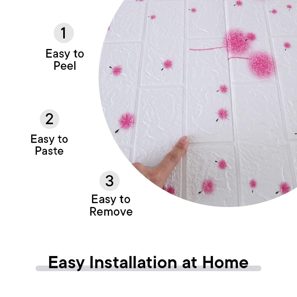 Kuber Foam Brick Wallpaper - Living room decoration