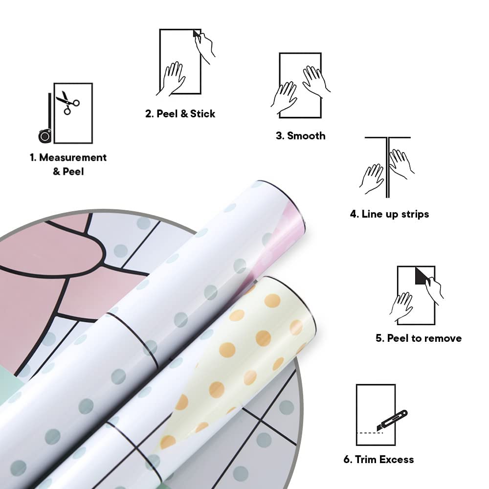 Kuber PET wallpaper - Waterproof wall sticker
