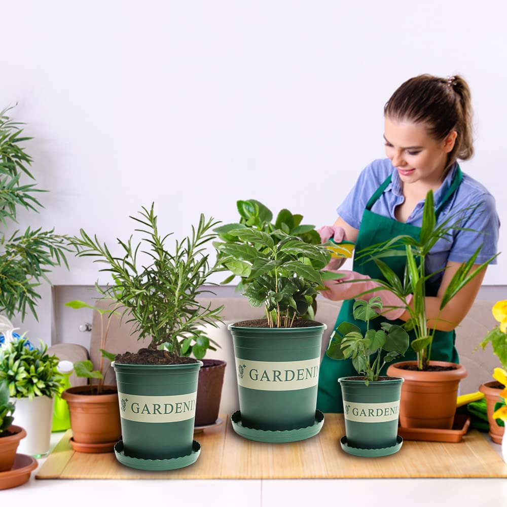 Kuber Industries durable plant pot - beautiful patio arrangement