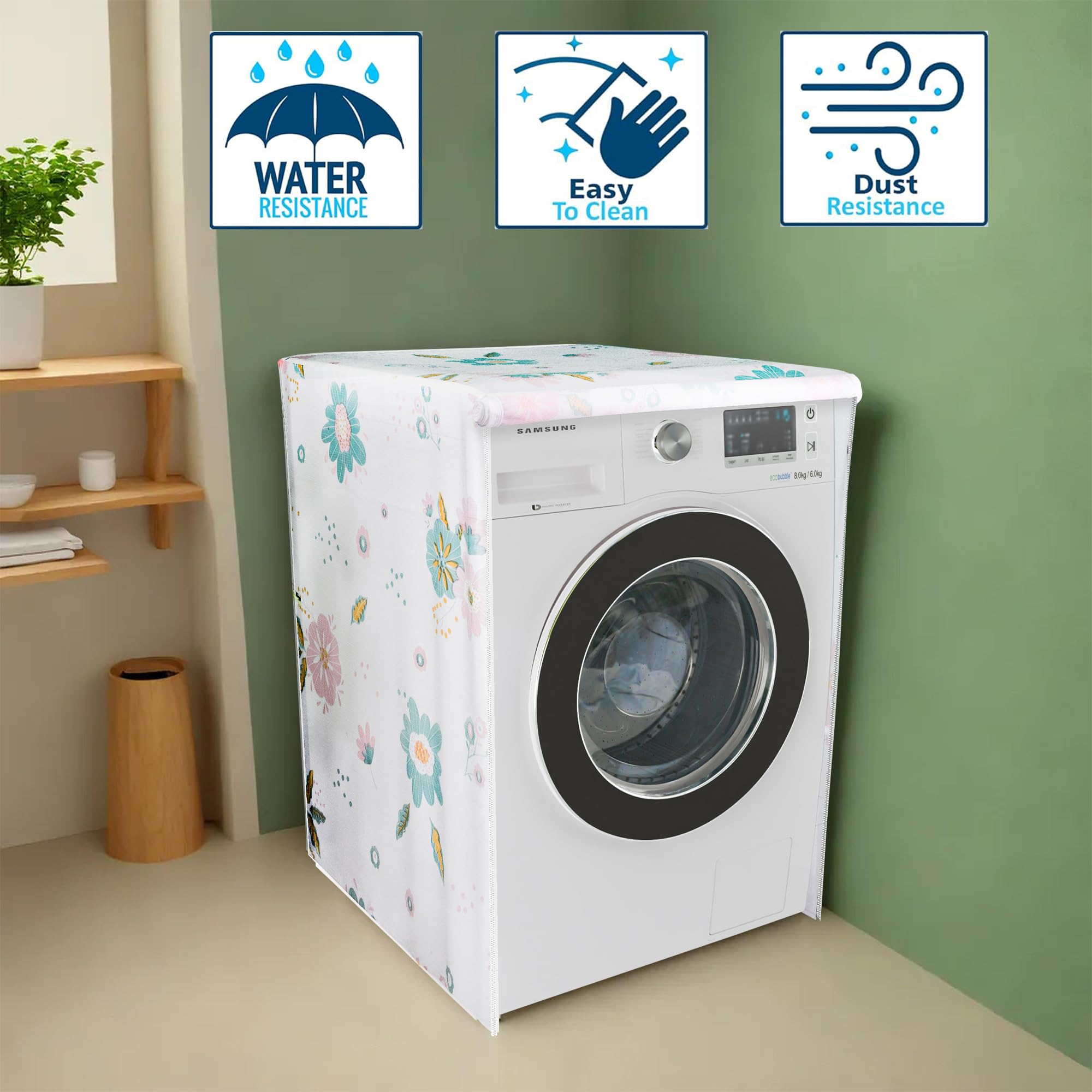 Kuber Industries washing machine cover - laundry room protection